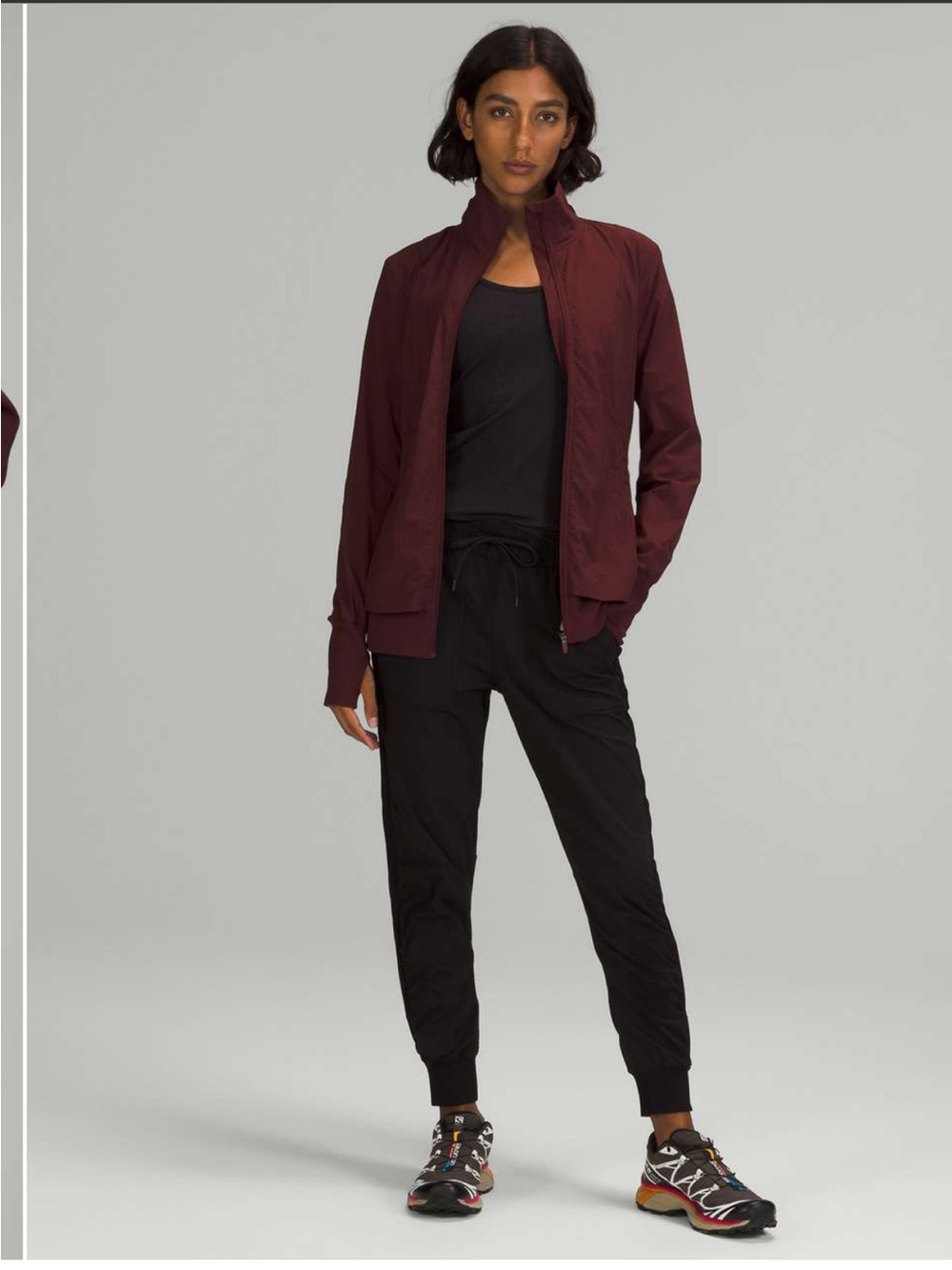 Lululemon Sights Seen Jacket ref Merlot size 14